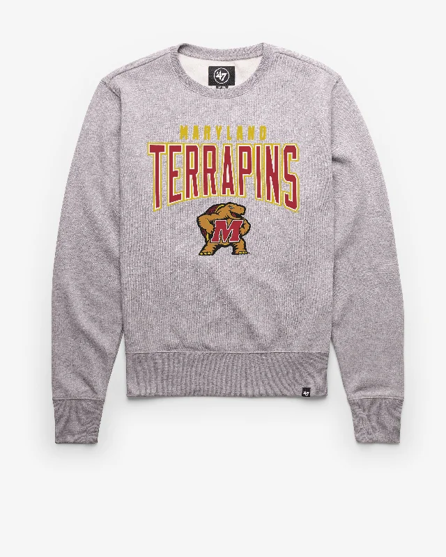 Men sweatshirt for outdoor adventures like hikingMARYLAND TERRAPINS TEAM ELEMENTS ARCH '47 HEADLINE CREW