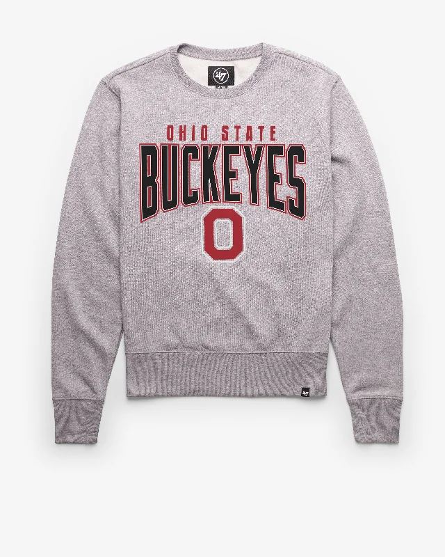 Solid - color men sweatshirt in classic navy blueOHIO STATE BUCKEYES TEAM ELEMENTS ARCH '47 HEADLINE CREW