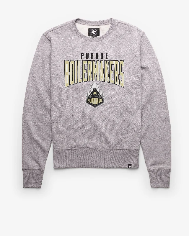 Thermal men sweatshirt for cold - weather activitiesPURDUE BOILERMAKERS TEAM ELEMENTS ARCH '47 HEADLINE CREW