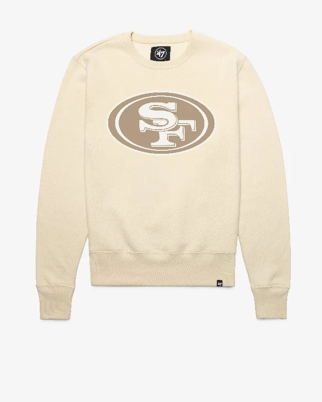 Fleece - lined men sweatshirt for extra warmth in winterSAN FRANCISCO 49ERS IMPRINT '47 HEADLINE CREW Fleece - lined men sweatshirt for extra warmth in winterSAN FRANCISCO 49ERS IMPRINT '47 HEADLINE CREW