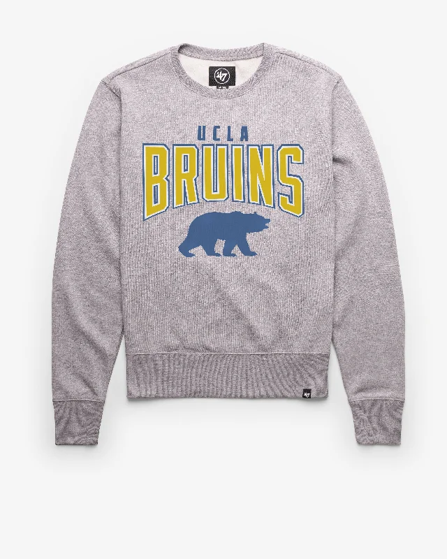 Retro - style men sweatshirt inspired by the 80sUCLA BRUINS TEAM ELEMENTS ARCH '47 HEADLINE CREW Retro - style men sweatshirt inspired by the 80sUCLA BRUINS TEAM ELEMENTS ARCH '47 HEADLINE CREW