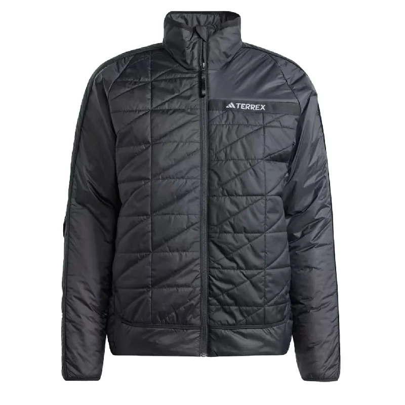 Men jackets with a hidden interior pocket for secure storageAdidas Terrex Multi Insulation Jacket Black
