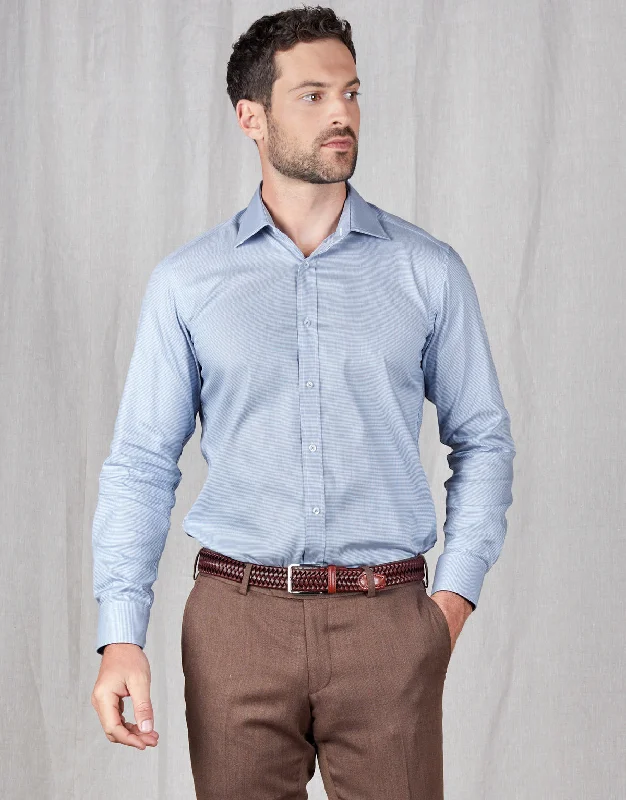 Plus Size Men's Charcoal Grey Linen Blazer with Notch Lapel for a Summer - Ready StyleBanks Blue Houndstooth Shirt Plus Size Men's Charcoal Grey Linen Blazer with Notch Lapel for a Summer - Ready StyleBanks Blue Houndstooth Shirt