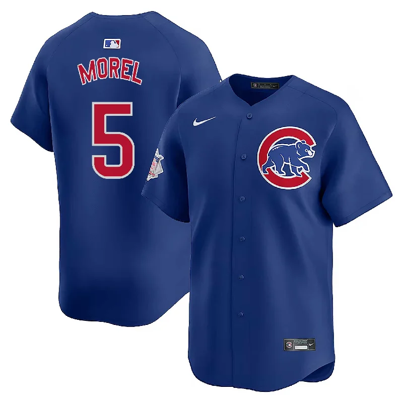 Men's Basketball Jerseys in Sleeveless Design for Enhanced Mobility on the CourtChicago Cubs Christopher Morel Nike Alternate Vapor Limited Jersey W/ Authentic Lettering Men's Basketball Jerseys in Sleeveless Design for Enhanced Mobility on the CourtChicago Cubs Christopher Morel Nike Alternate Vapor Limited Jersey W/ Authentic Lettering