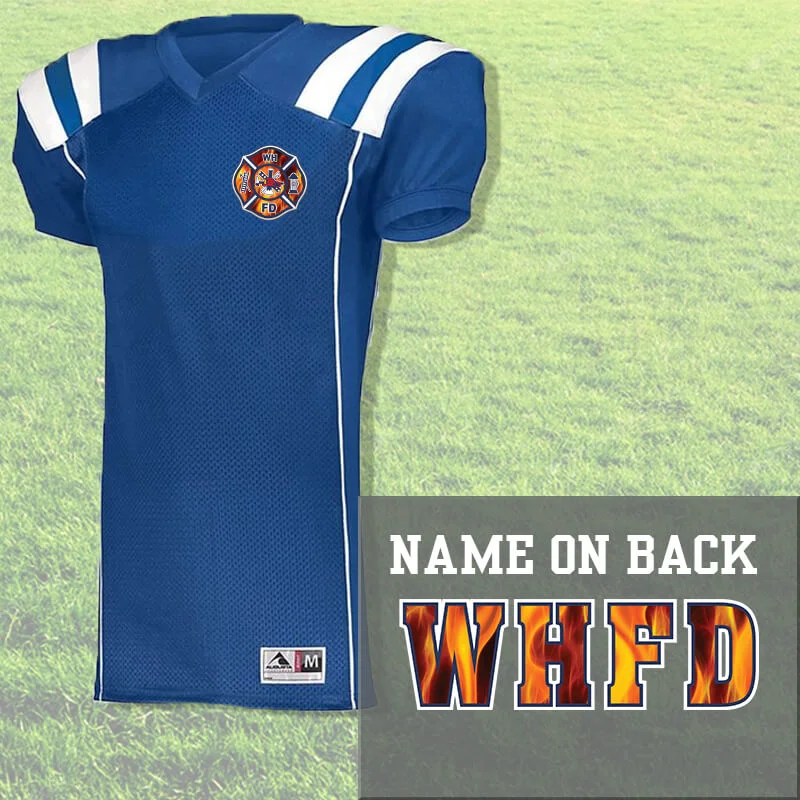 Men's Authentic Soccer Jerseys of National Teams for International Football EventsCustom Firefighter Augusta T-Form Football Jersey - 9580 - DIG
