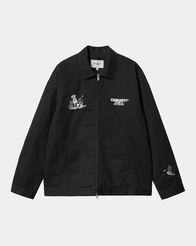 Men jackets with a zip - off sleeves to convert to a vestDucks Jacket | Black