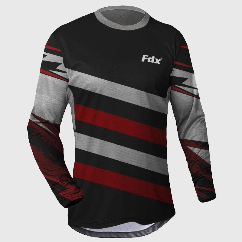 Men's Custom - Embroidered Volleyball Jerseys for Team Uniforms or Personalized GearFdx Men's & Boy's Red Mtb Jersey Men's Custom - Embroidered Volleyball Jerseys for Team Uniforms or Personalized GearFdx Men's & Boy's Red Mtb Jersey