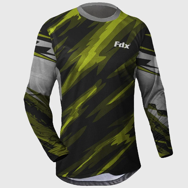Men's Authentic Soccer Jerseys of National Teams for International Football EventsFdx Thunder Men's & Boy's Green  Mtb Jersey
