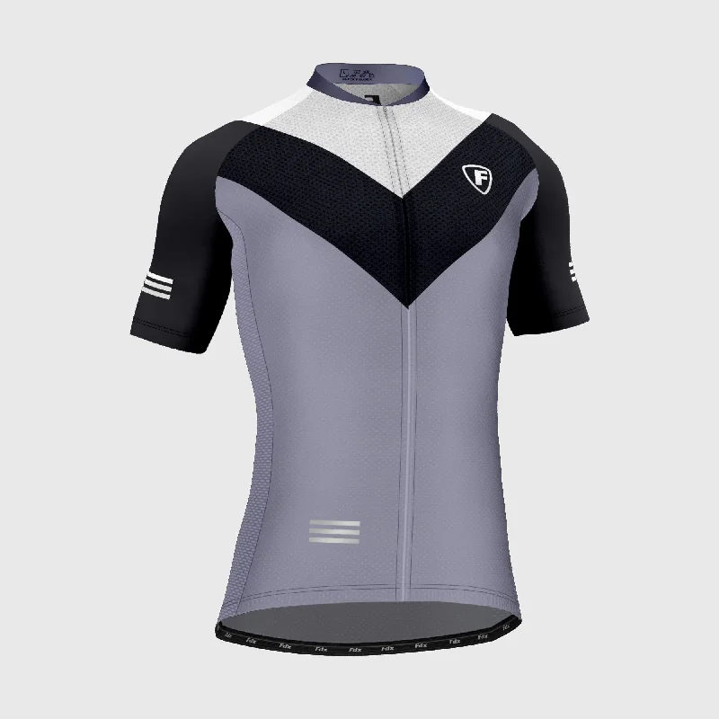 Men's Throwback Rugby Jerseys of Historic Matches and Teams for Rugby History BuffsFdx Velos Grey Men's & Boy's Short Sleeve Summer Cycling Jersey