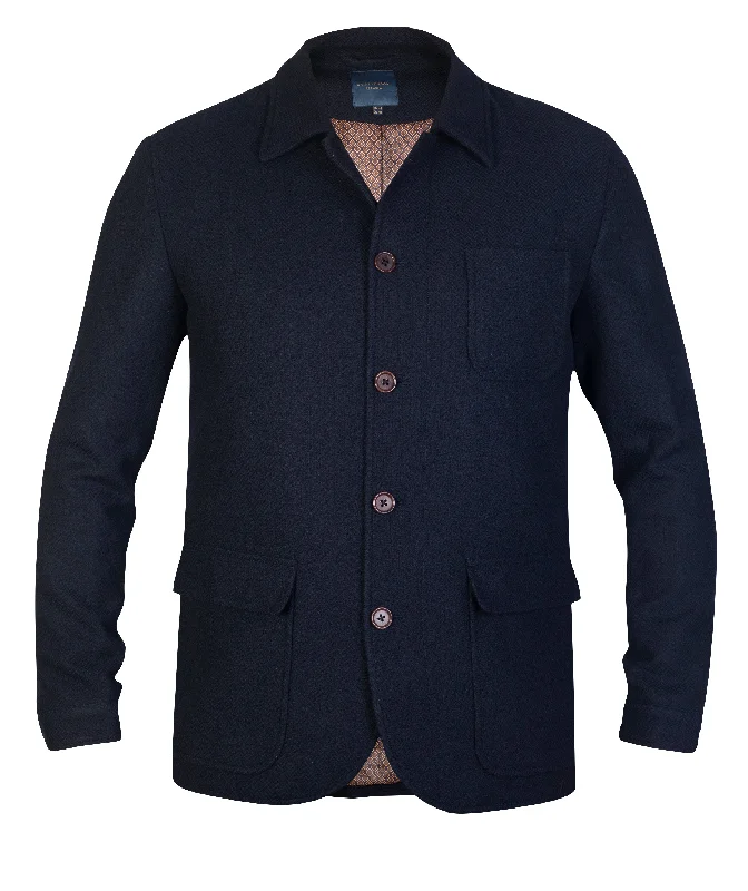 Men's Lightweight Linen - Blend Blazer in Beige for a Casual and Comfortable Summer EnsembleGuide London Navy Herringbone Jacket Men's Lightweight Linen - Blend Blazer in Beige for a Casual and Comfortable Summer EnsembleGuide London Navy Herringbone Jacket