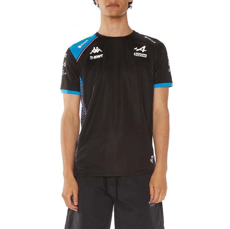 Men's Custom - Printed Baseball Jerseys with Player Names and Numbers for Personalized StyleAbolim Alpine F1 Jersey - Black Blue