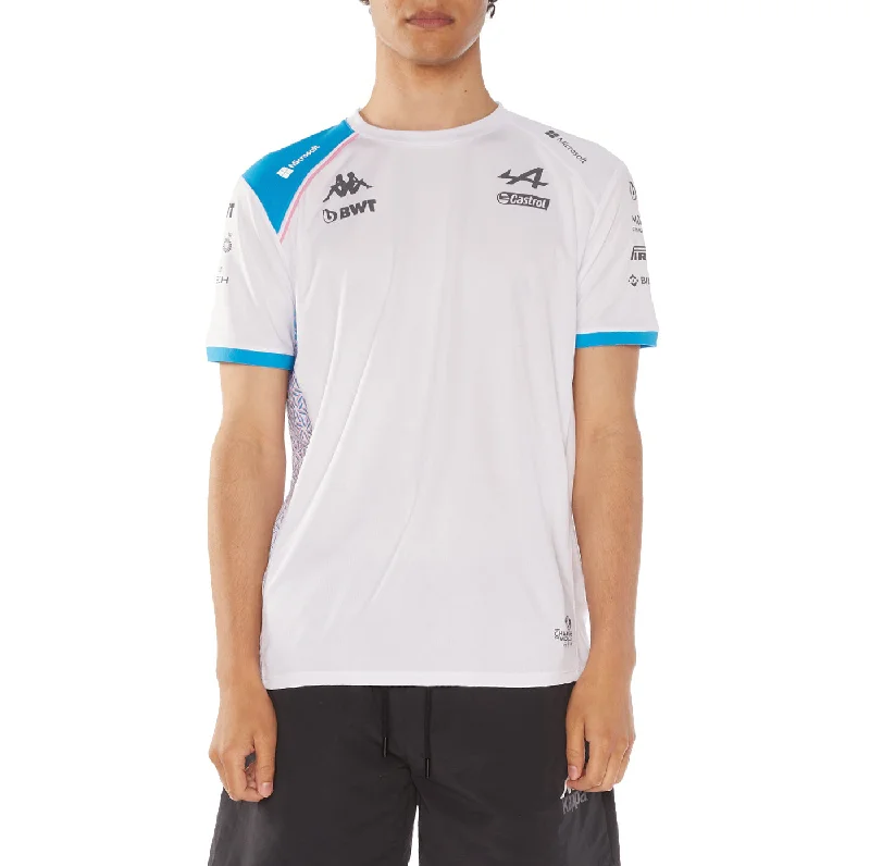 Men's Football Jerseys with Embroidered Club Badges for a Premium and Authentic AppealAbolim Alpine F1 Jersey - White Blue