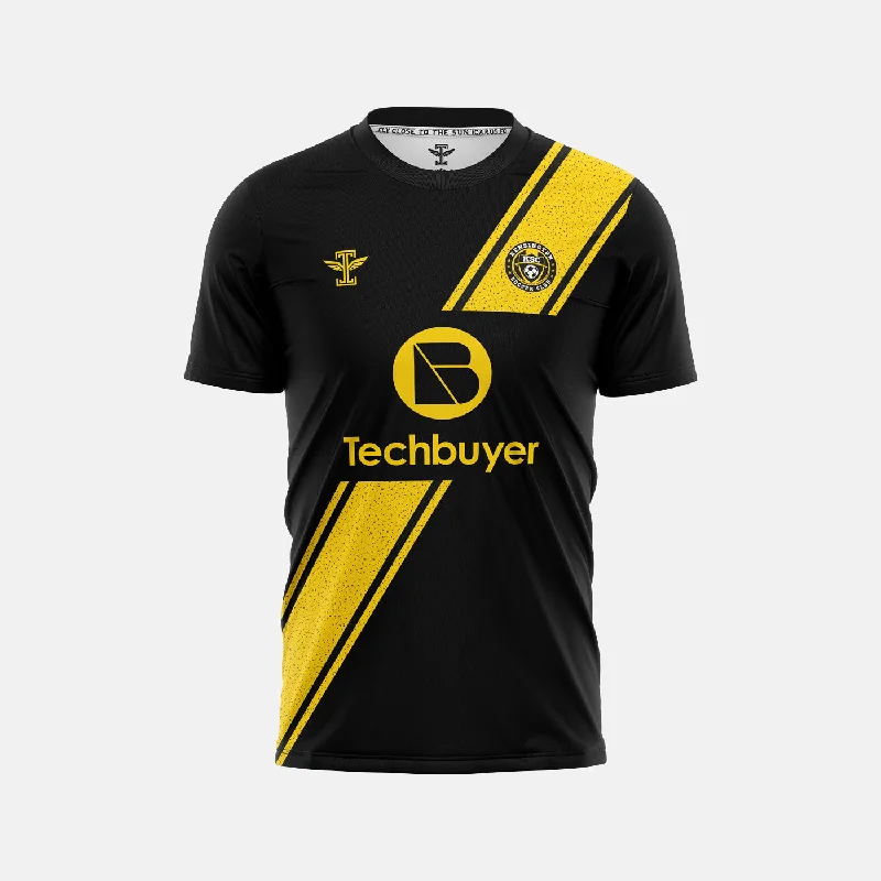 Men's Throwback Tennis Jerseys Inspired by Iconic Matches and PlayersKensington SC Black Jersey