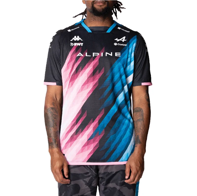 Men's Throwback Tennis Jerseys Inspired by Iconic Matches and PlayersKombat Gasly Alpine F1 Jersey - Blue Dresden