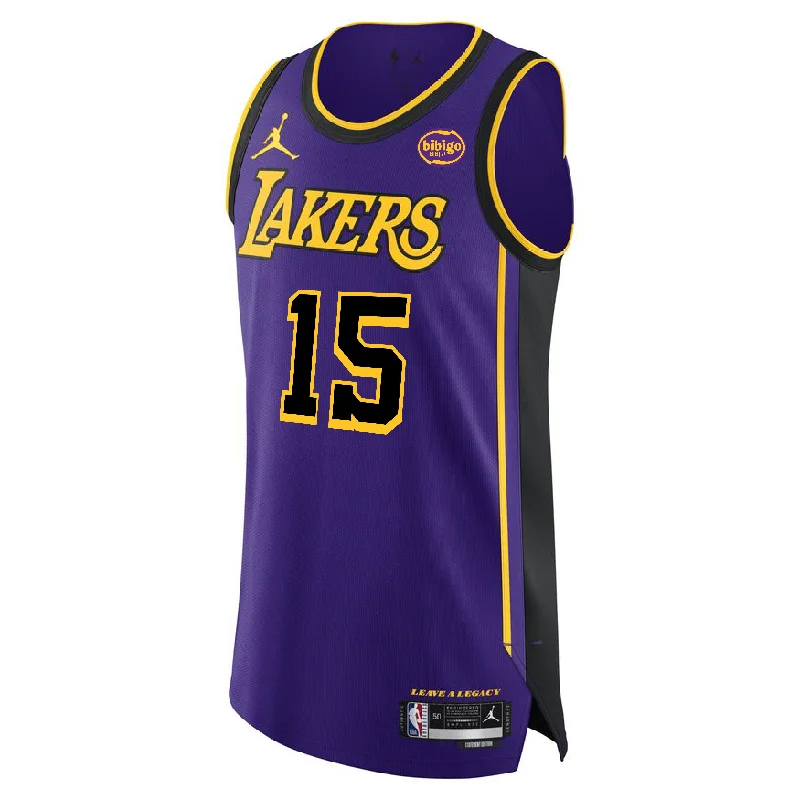 Men's Custom - Printed Baseball Jerseys with Player Names and Numbers for Personalized StyleLakers Reaves Statement Authentic Jersey