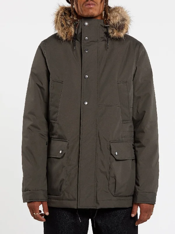 Fleece - lined men jackets for cold - weather commutingLidward 5K Parka Jacket - LEAD