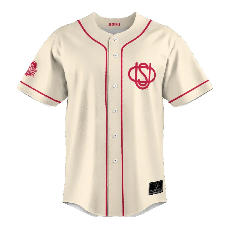 Men's Football Jerseys with Embroidered Club Badges for a Premium and Authentic AppealOhio State Buckeyes ProSphere Replica Baseball Jersey