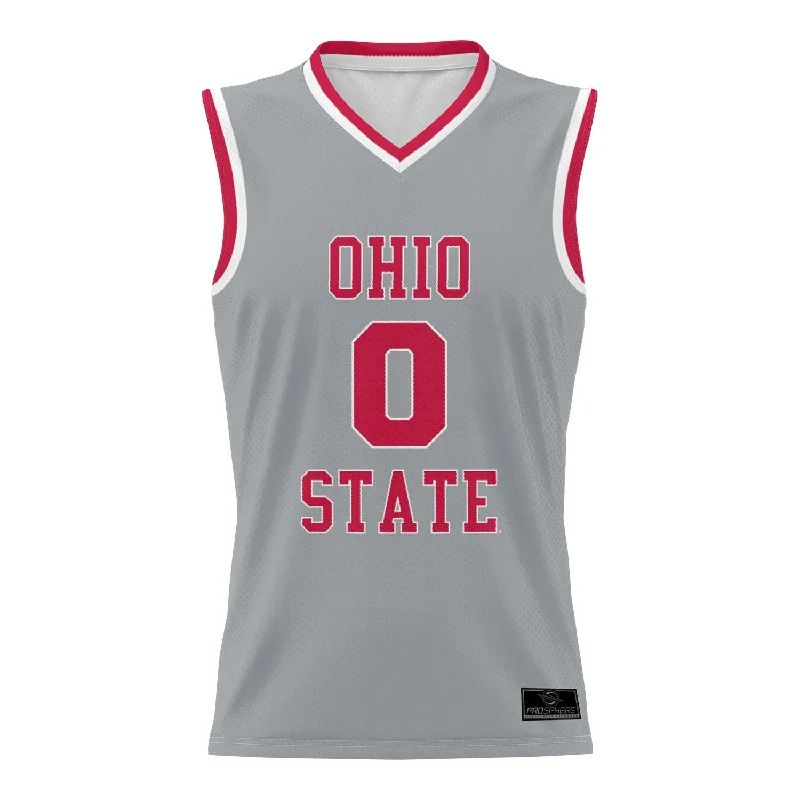 Men's Moisture - Wicking Lacrosse Jerseys with Mesh Panels for Optimal Performance on the FieldOhio State Buckeyes ProSphere Replica Basketball Jersey