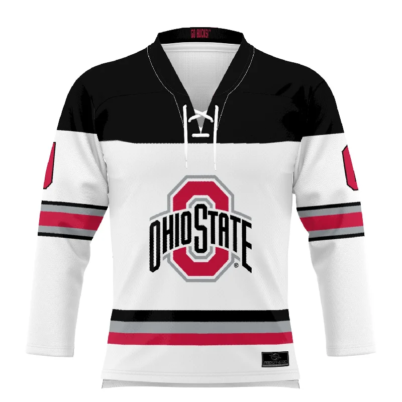 Men's Throwback Rugby Jerseys of Historic Matches and Teams for Rugby History BuffsOhio State Buckeyes ProSphere Replica Hockey Jersey