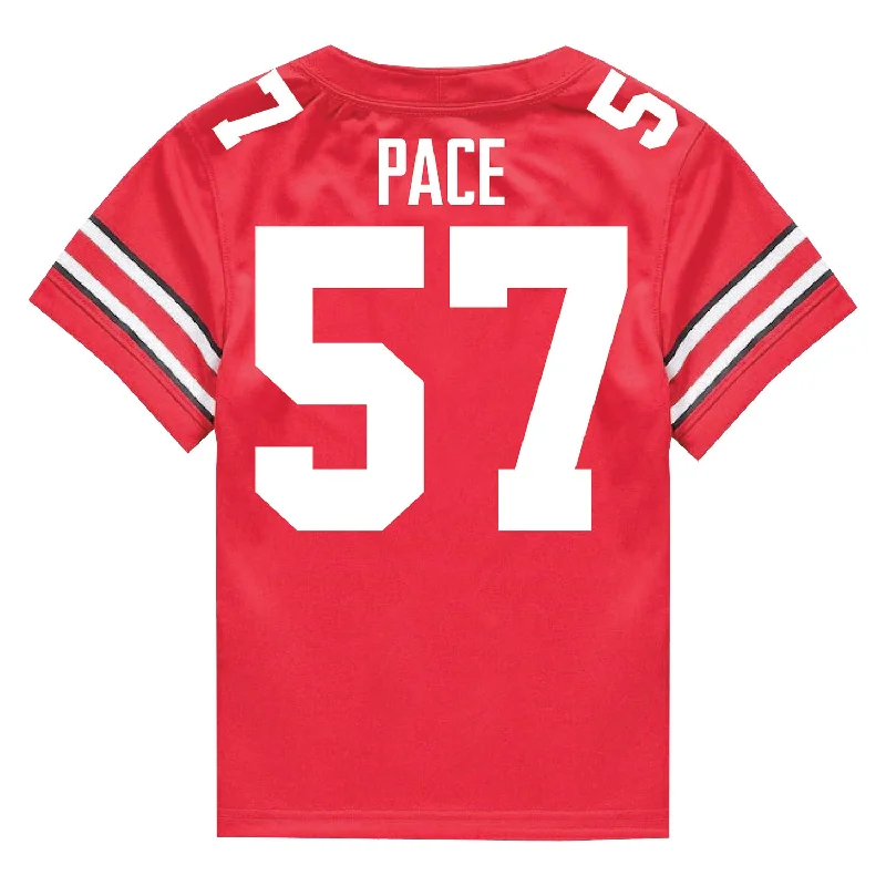 Men's Breathable Polyester Running Jerseys in Bright Neon Colors for High - Visibility WorkoutsOhio State Buckeyes Nike #57 Jalen Pace Student Athlete Scarlet Football Jersey Men's Breathable Polyester Running Jerseys in Bright Neon Colors for High - Visibility WorkoutsOhio State Buckeyes Nike #57 Jalen Pace Student Athlete Scarlet Football Jersey