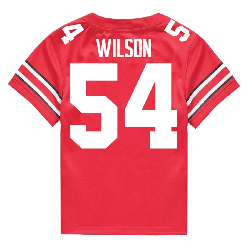 Men's Cycling Jerseys with Reflective Stripes for Safe and Stylish Rides at NightOhio State Buckeyes Nike #54 Toby Wilson Student Athlete Scarlet Football Jersey Men's Cycling Jerseys with Reflective Stripes for Safe and Stylish Rides at NightOhio State Buckeyes Nike #54 Toby Wilson Student Athlete Scarlet Football Jersey
