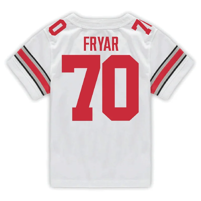 Men's NBA Authentic Team Jerseys in Official Team Colors for True Basketball FansOhio State Buckeyes Nike #70 Josh Fryar Student Athlete White Football Jersey Men's NBA Authentic Team Jerseys in Official Team Colors for True Basketball FansOhio State Buckeyes Nike #70 Josh Fryar Student Athlete White Football Jersey
