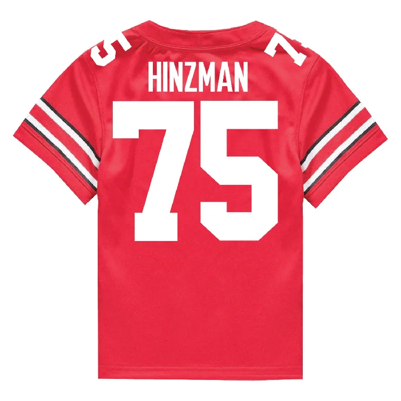 Men's Throwback Rugby Jerseys of Historic Matches and Teams for Rugby History BuffsOhio State Buckeyes Nike #75 Carson Hinzman Student Athlete Scarlet Football Jersey Men's Throwback Rugby Jerseys of Historic Matches and Teams for Rugby History BuffsOhio State Buckeyes Nike #75 Carson Hinzman Student Athlete Scarlet Football Jersey