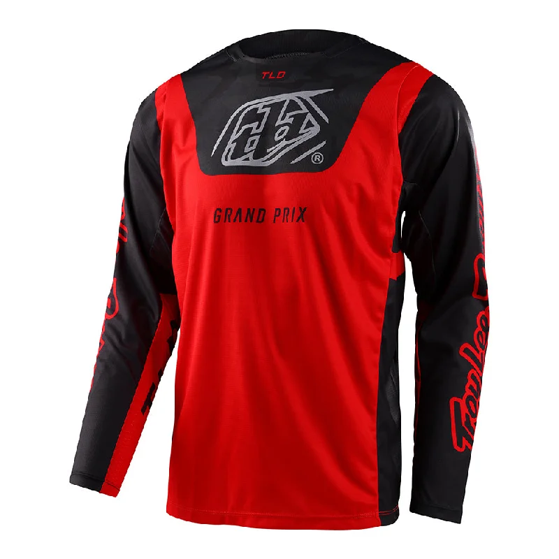 Men's Moisture - Wicking Lacrosse Jerseys with Mesh Panels for Optimal Performance on the FieldGP Pro Jersey Blends Camo Red / Black