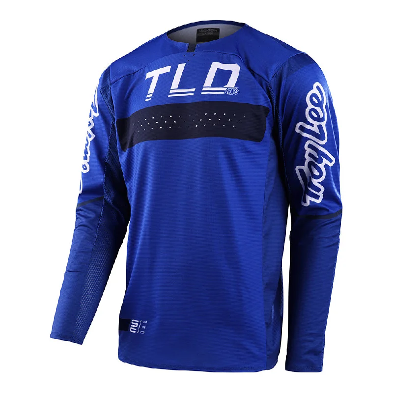 Men's Breathable Polyester Running Jerseys in Bright Neon Colors for High - Visibility WorkoutsSE Pro Jersey Grid Blue / Navy
