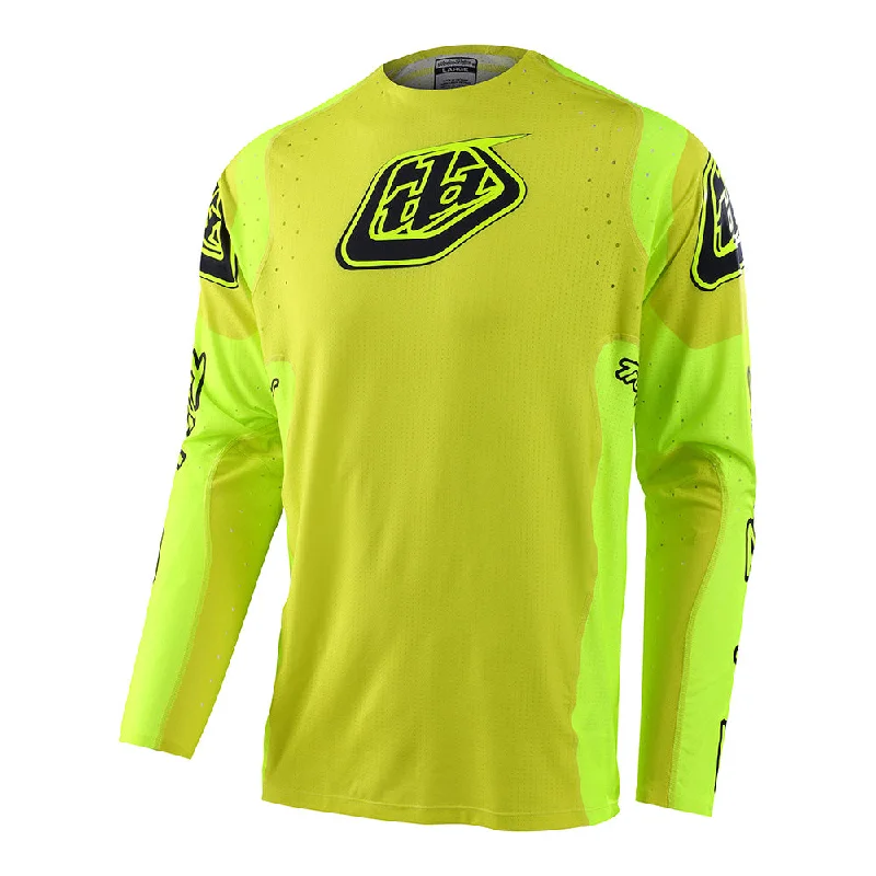 Men's Moisture - Wicking Lacrosse Jerseys with Mesh Panels for Optimal Performance on the FieldSE Ultra Jersey Sequence Flo Yellow