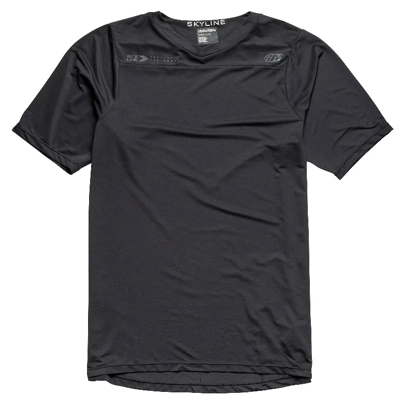 Men's Retro Hockey Jerseys with Classic Stripes and Logos for a Nostalgic Hockey AestheticSkyline SS Jersey Mono Black