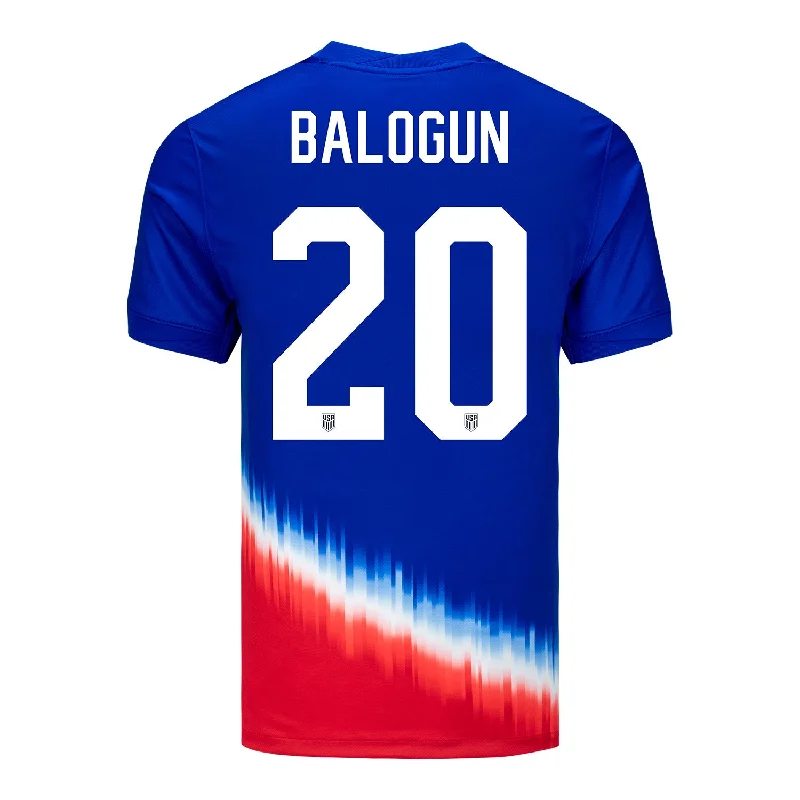 Men's Limited - Edition Cricket Jerseys Commemorating Historic Matches for Die - Hard Cricket LoversMen's Nike USMNT 2024 American Icon Away Balogun 20 Stadium Jersey Men's Limited - Edition Cricket Jerseys Commemorating Historic Matches for Die - Hard Cricket LoversMen's Nike USMNT 2024 American Icon Away Balogun 20 Stadium Jersey