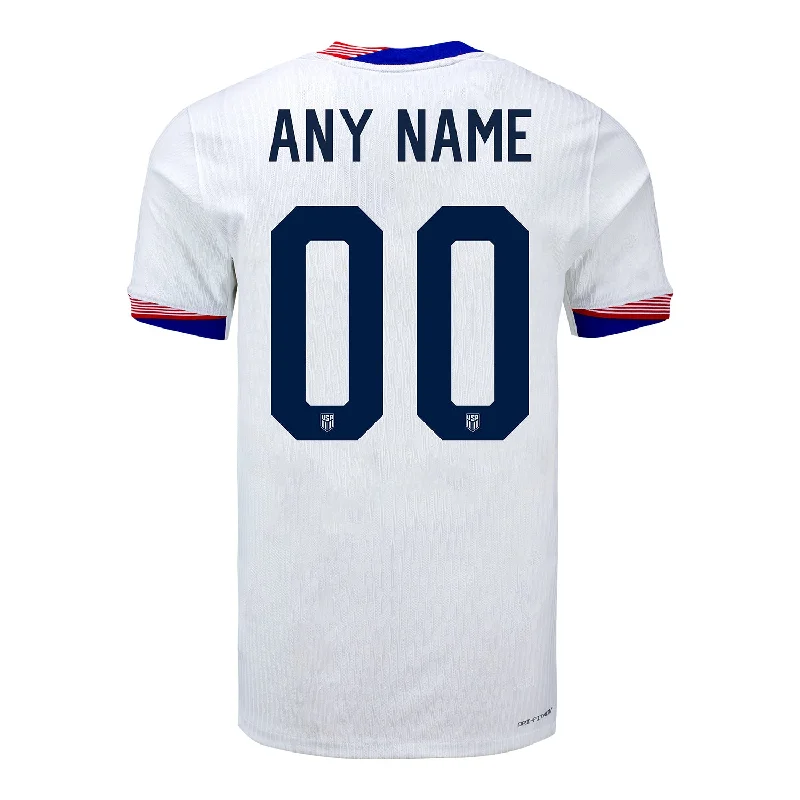 Men's Cycling Jerseys with Reflective Stripes for Safe and Stylish Rides at NightMen's Nike USMNT 2024 Personalized American Classic Home Match Jersey