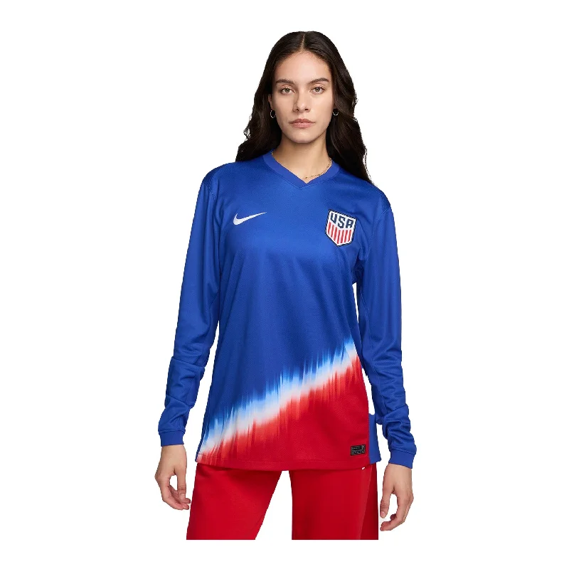 Men's Throwback Tennis Jerseys Inspired by Iconic Matches and PlayersMen's Nike USMNT 2024 American Icon Away Stadium Long Sleeve Jersey Men's Throwback Tennis Jerseys Inspired by Iconic Matches and PlayersMen's Nike USMNT 2024 American Icon Away Stadium Long Sleeve Jersey