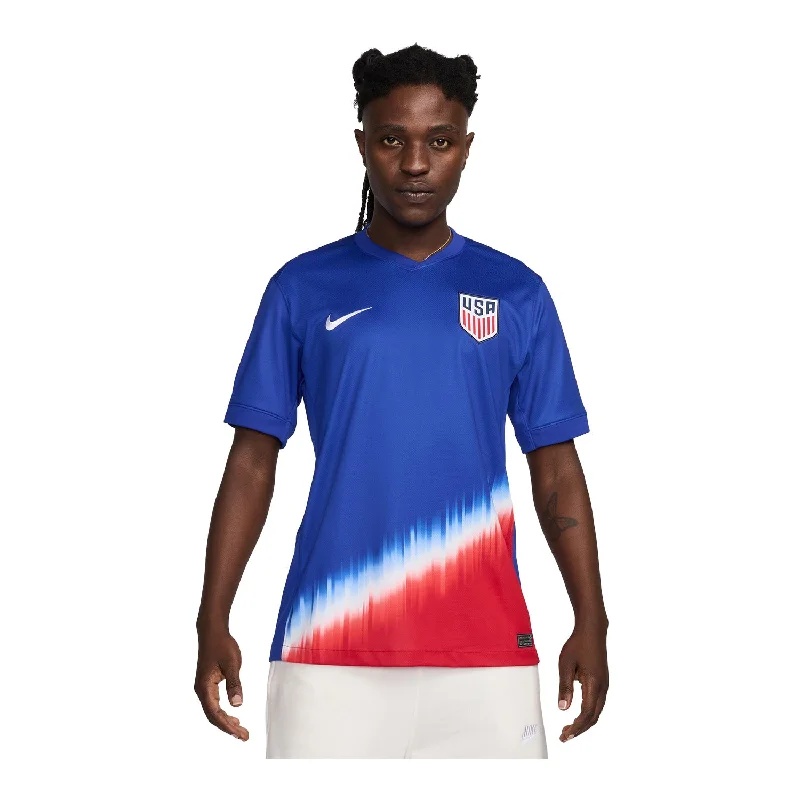 Men's Custom - Embroidered Volleyball Jerseys for Team Uniforms or Personalized GearMen's Nike USMNT 2024 American Icon Away Stadium Jersey