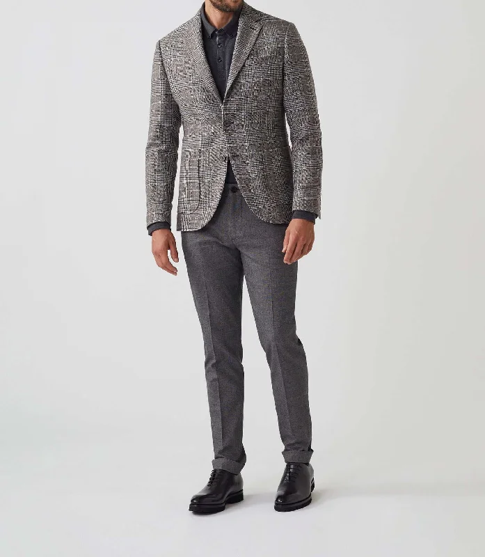 Tall Men's White Linen Blazer with Gold Buttons for a Beach - Ready and Elegant LookVeste Prince de Galles marron "Romance" Tall Men's White Linen Blazer with Gold Buttons for a Beach - Ready and Elegant LookVeste Prince de Galles marron "Romance"