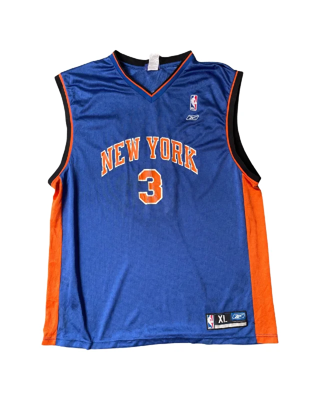 Men's Sustainable Organic Cotton Rugby Jerseys for Eco - Conscious Sports EnthusiastsVintage New York Nicks Jersey
