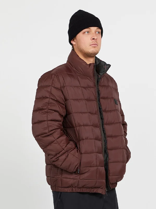Performance - driven men jackets with breathable fabric for sportsWalltzerd Jacket (Reversible) - MAHOGANY Performance - driven men jackets with breathable fabric for sportsWalltzerd Jacket (Reversible) - MAHOGANY