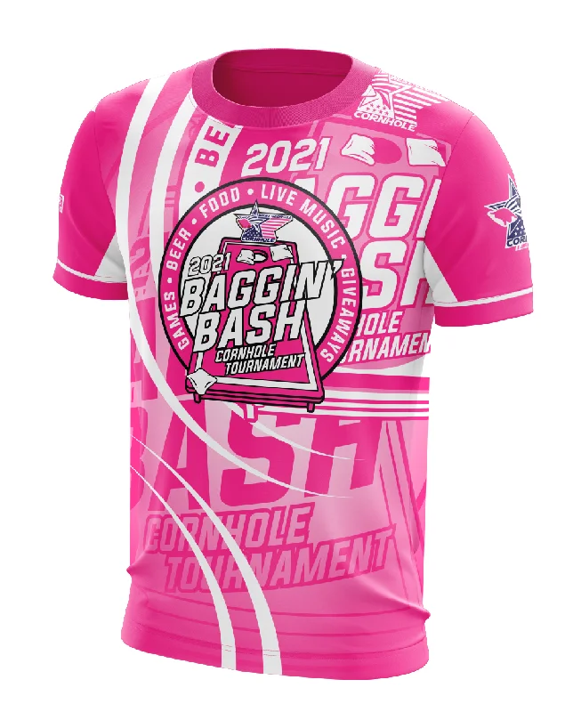 Men's Limited - Release American Football Jerseys of Rookie Stars for Early Adopters and FansWest Georgia Cornhole Baggin Bash 2021 Limited Edition Event Jersey - Pink