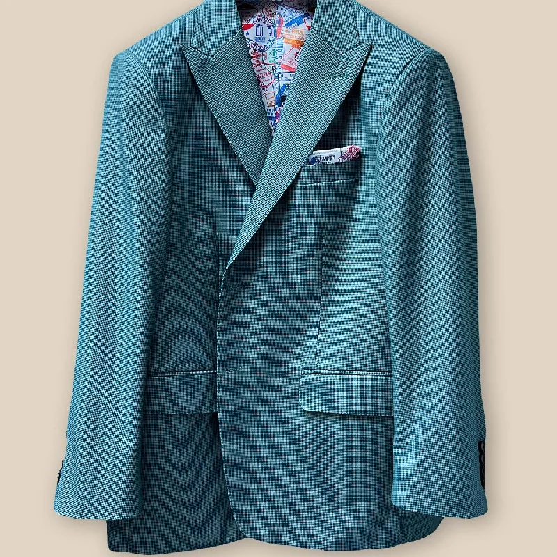 Men's Single - Breasted Cashmere Blazer in Camel for a Luxurious and Elegant Winter LookWestwood Hart Hunter Green Houndstooth Men's Sportcoat Men's Single - Breasted Cashmere Blazer in Camel for a Luxurious and Elegant Winter LookWestwood Hart Hunter Green Houndstooth Men's Sportcoat