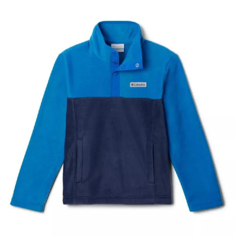 Men fleece - filled down vests for lightweight warmthColumbia Steens Boys Fleece - Collegiate Navy