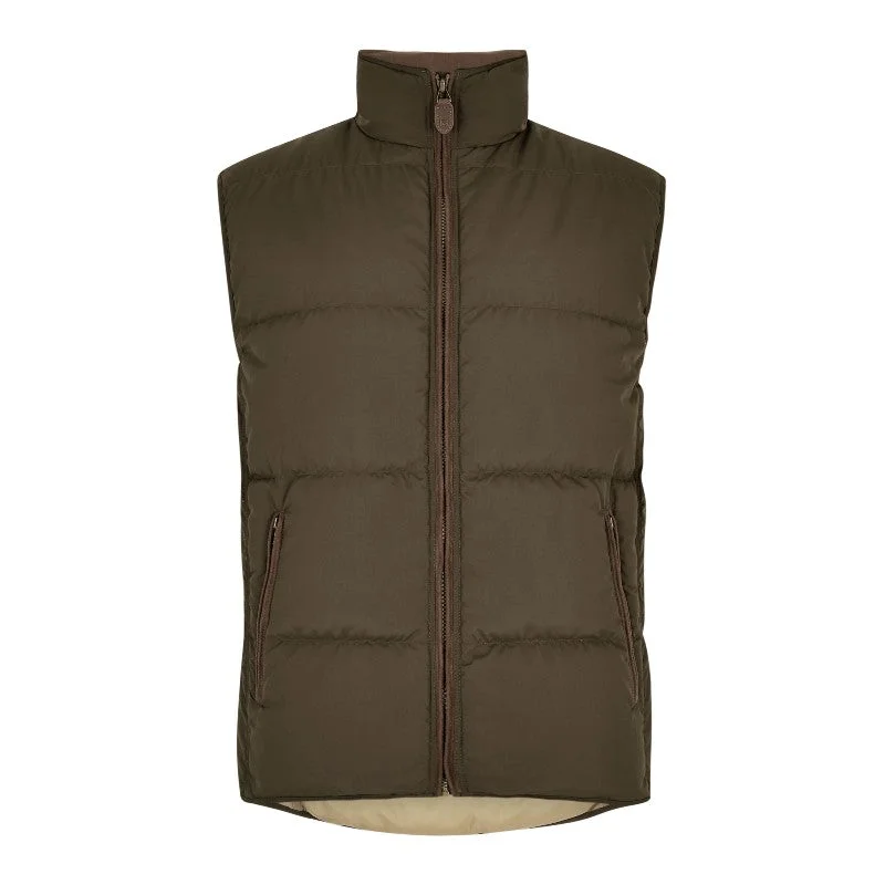Men fleece - lined leather jackets for a luxurious feelDubarry Graystown Mens Down Gilet - Olive
