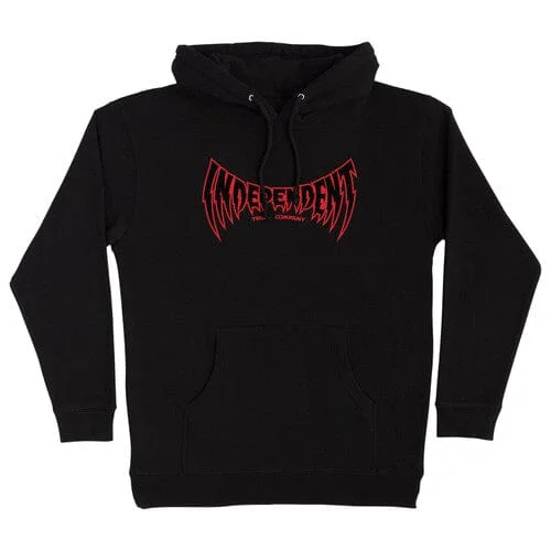 Men fleece - trimmed parkas for extreme cold conditionsINDEPENDENT Voltage Span Pullover Hoodie Black Men fleece - trimmed parkas for extreme cold conditionsINDEPENDENT Voltage Span Pullover Hoodie Black