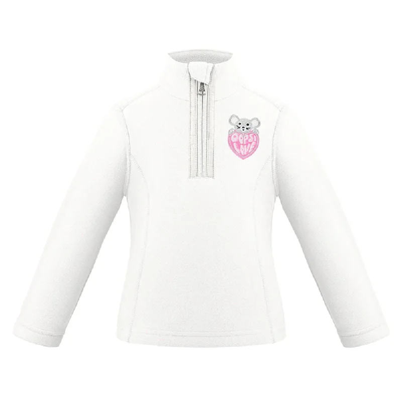 Men fleece - trimmed parkas for extreme cold conditionsPoivre Blanc Girls Micro Fleece Jacket - White Men fleece - trimmed parkas for extreme cold conditionsPoivre Blanc Girls Micro Fleece Jacket - White