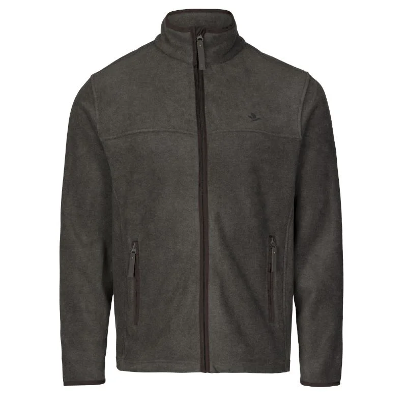 Men fleece - backed windbreakers for windy daysSeeland Woodcock Earl Mens Fleece Jacket - Dark Grey Melange