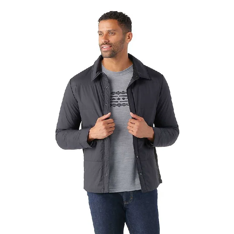 Men fleece - paneled cycling jerseys for bike ridesSmartwool Mens Smartloft Shirt Jacket