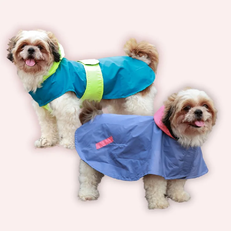 Men's raincoats with a color - fast fabric that won't fade​Splash Saver Pack of 2 Raincoats Rain Rover