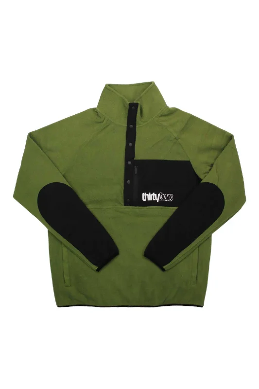 Men fleece - trimmed duffel bags for travel convenienceThirtyTwo Mens Rest Stop Anorak