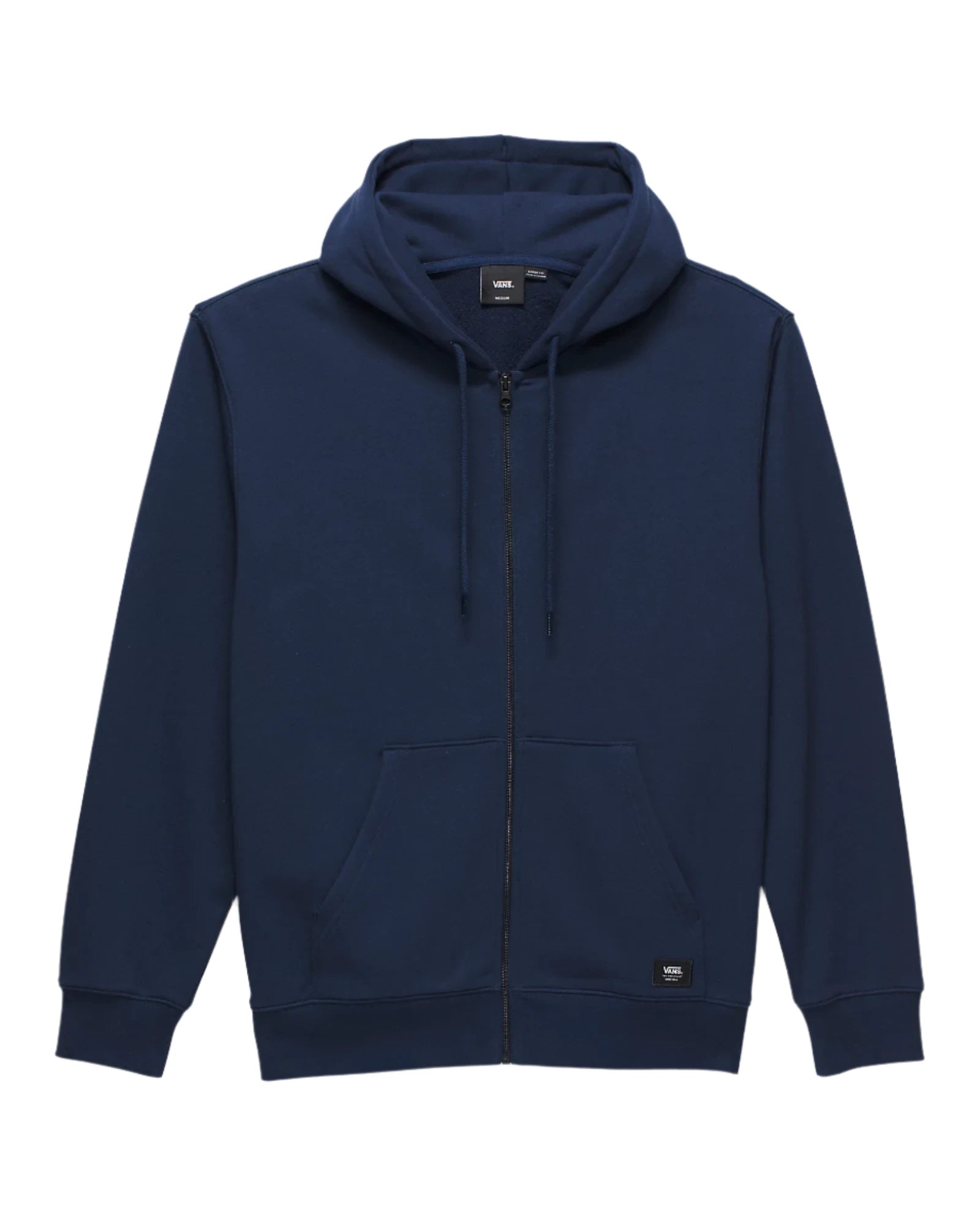 Men fleece quarter - zip pullovers with thumbholesVANS Original Standards Loose Full Zip Hoodie Dress Blue