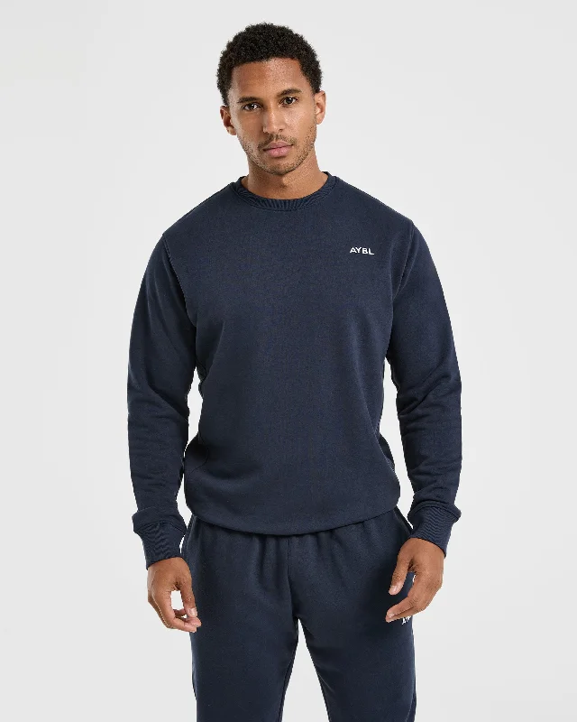 Camouflage - pattern men hoodie for outdoor enthusiastsEssential Lightweight Sweater - Navy Camouflage - pattern men hoodie for outdoor enthusiastsEssential Lightweight Sweater - Navy